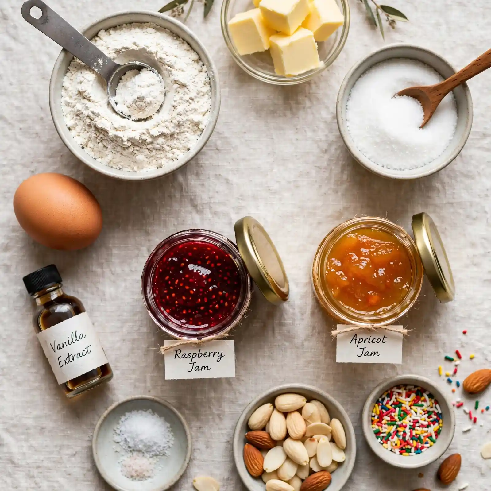 The Buttery Thumbprint Cookies Recipe Your Holiday Cookie Tray Needs 2 Ingredients of Thumbprint Cookies Recipe