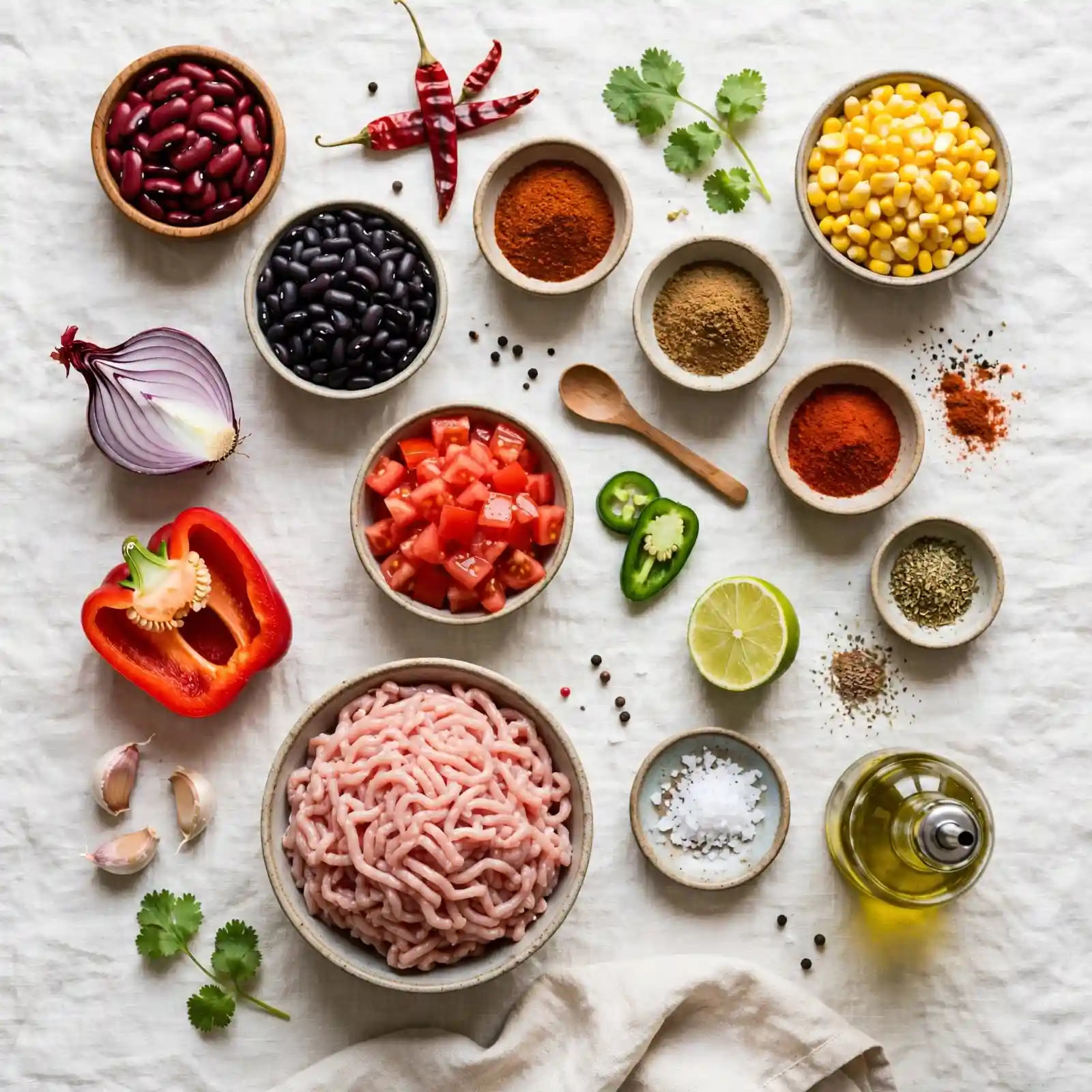 The Coziest Turkey Chili Recipe You'll Make on Repeat All Winter 2 Ingredients of Turkey Chili Recipe