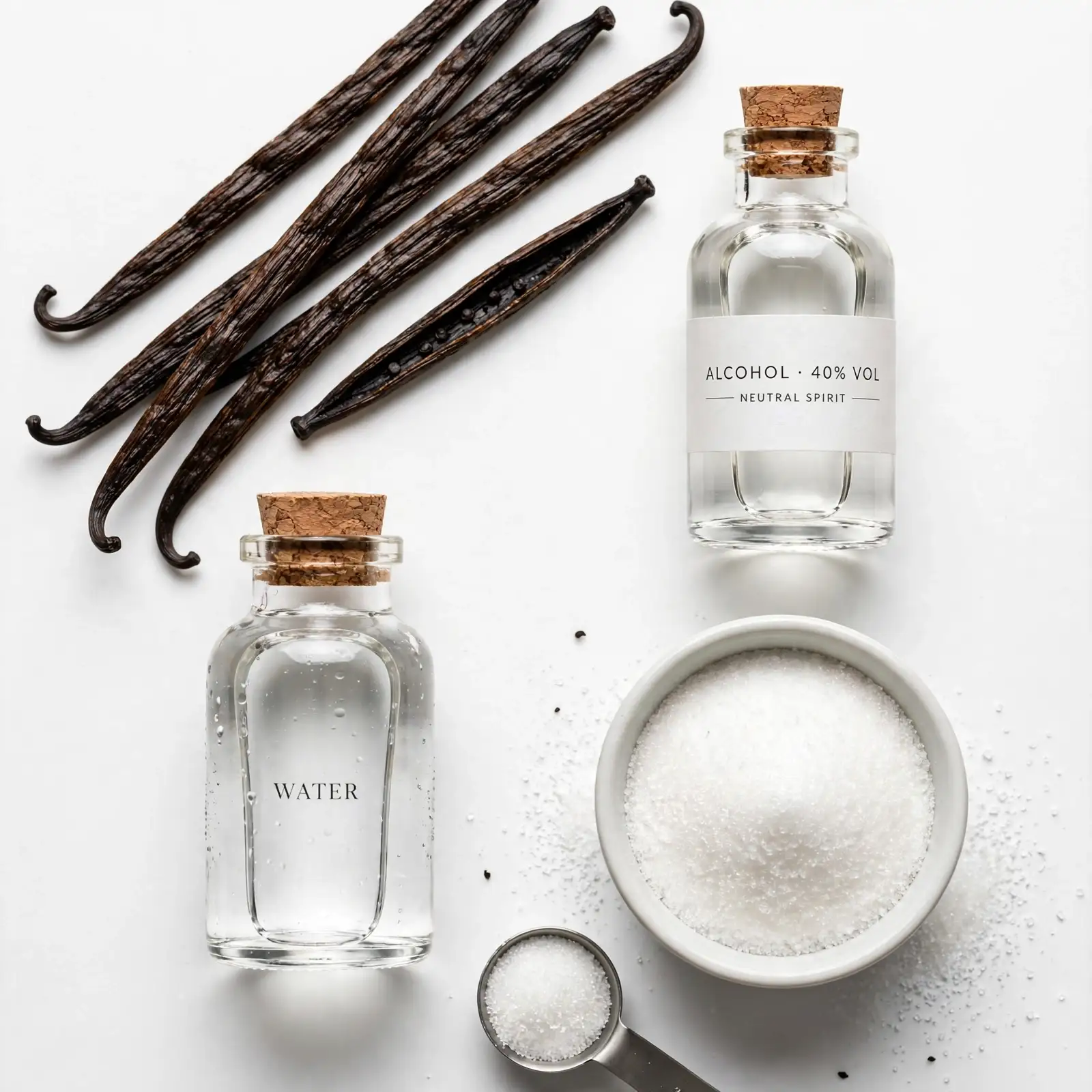 Deeply Rich Homemade Vanilla Extract Recipe You'll Never Want to Buy Again 2 Ingredients of Vanilla Extract Recipe