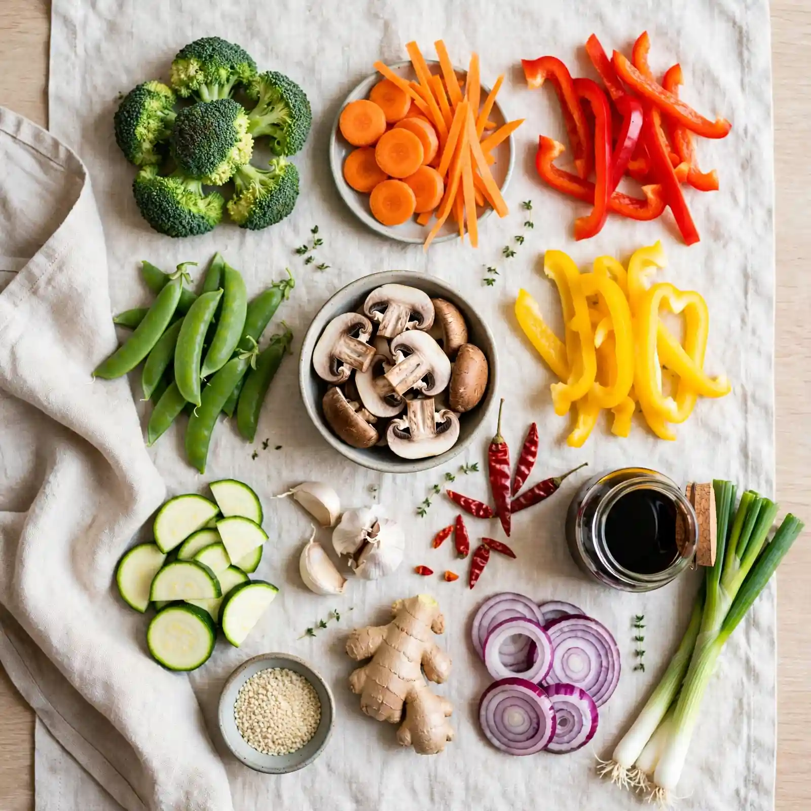 The Most Satisfying Vegetable Stir Fry You'll Make in 20 Minutes 2 Ingredients of Vegetable Stir Fry