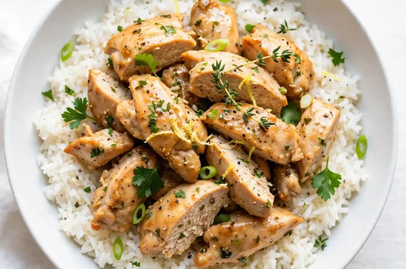 Creamy Instant Pot Chicken And Rice