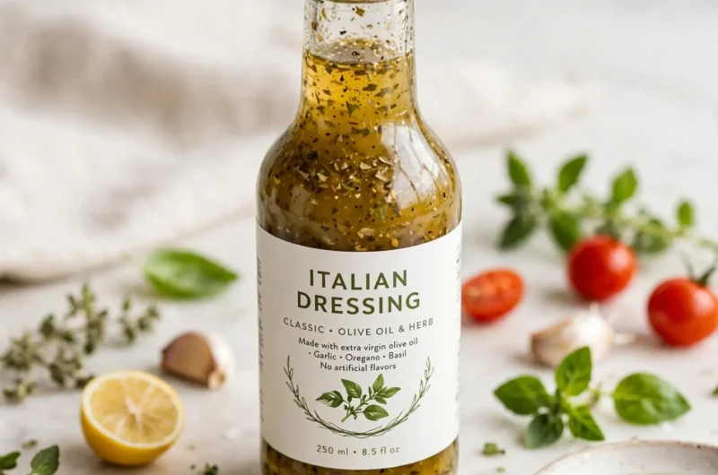 The Zestiest Homemade Italian Dressing You'll Ever Make 3 Zesty Homemade Italian Dressing