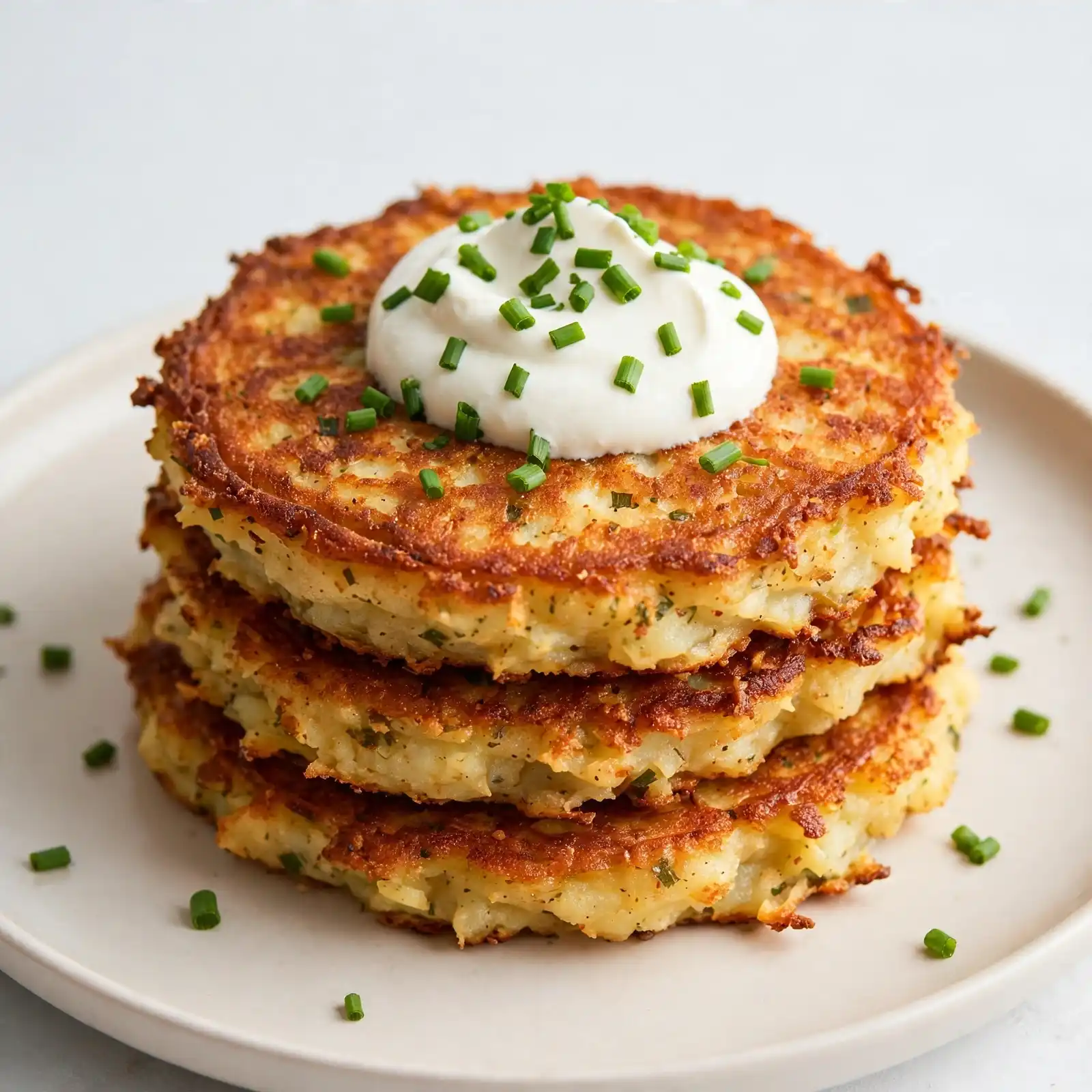 Leftover Mashed Potato Pancakes