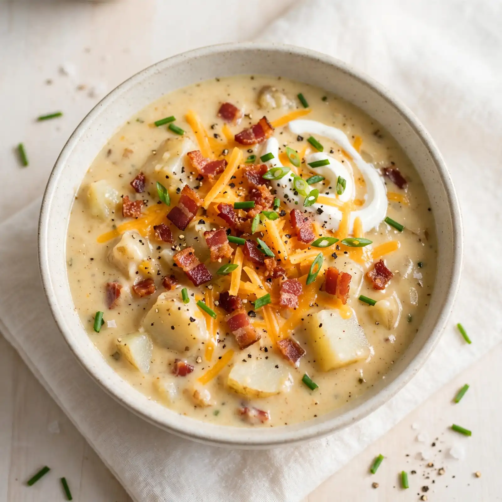 10 Cozy Best Soup Recipes That Will Warm You From the Inside Out 5 Loaded Baked Potato Soup