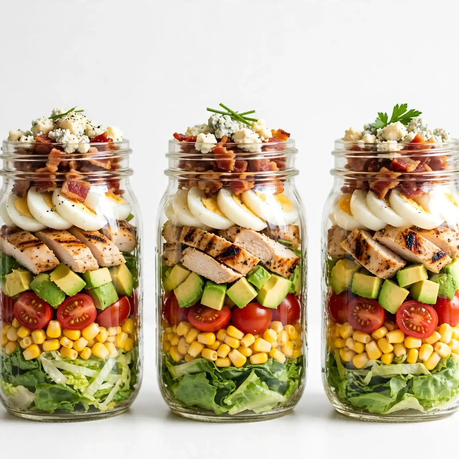 10 Cozy Hard Boiled Egg Recipes That Turn a Fridge Staple Into a Real Meal 5 Loaded Cobb Salad Jars