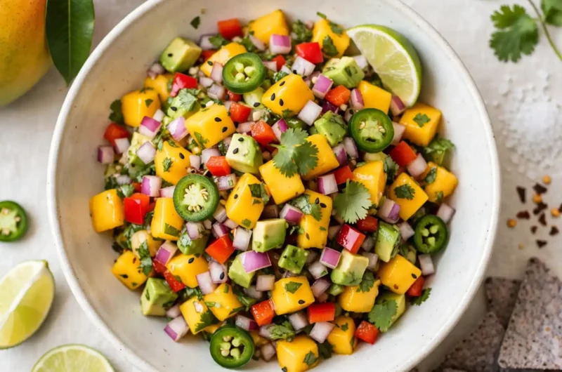 The Juiciest Mango Salsa Recipe You'll Ever Make 3 Fresh Mango Salsa