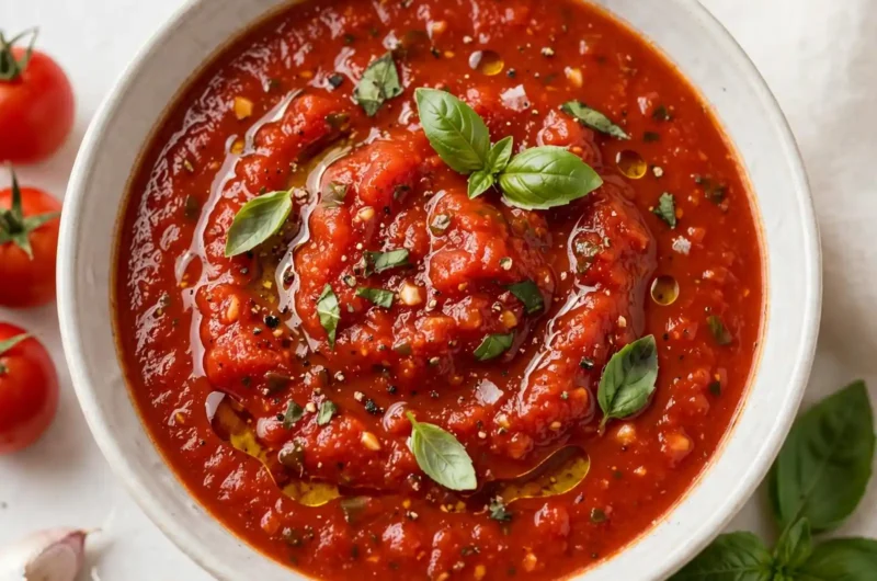 The Silkiest Homemade Marinara Sauce You'll Ever Simmer 3 Silky Homemade Marinara Sauce