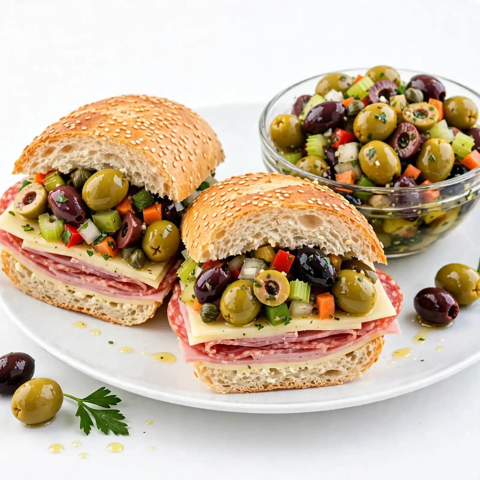 Muffuletta with Olive Salad