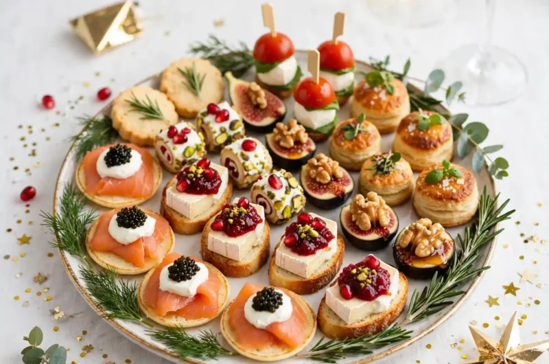 Golden Cranberry Brie Bites — The New Years Eve Appetizers Everyone Will Be Reaching For 3 Golden Cranberry Brie Bites