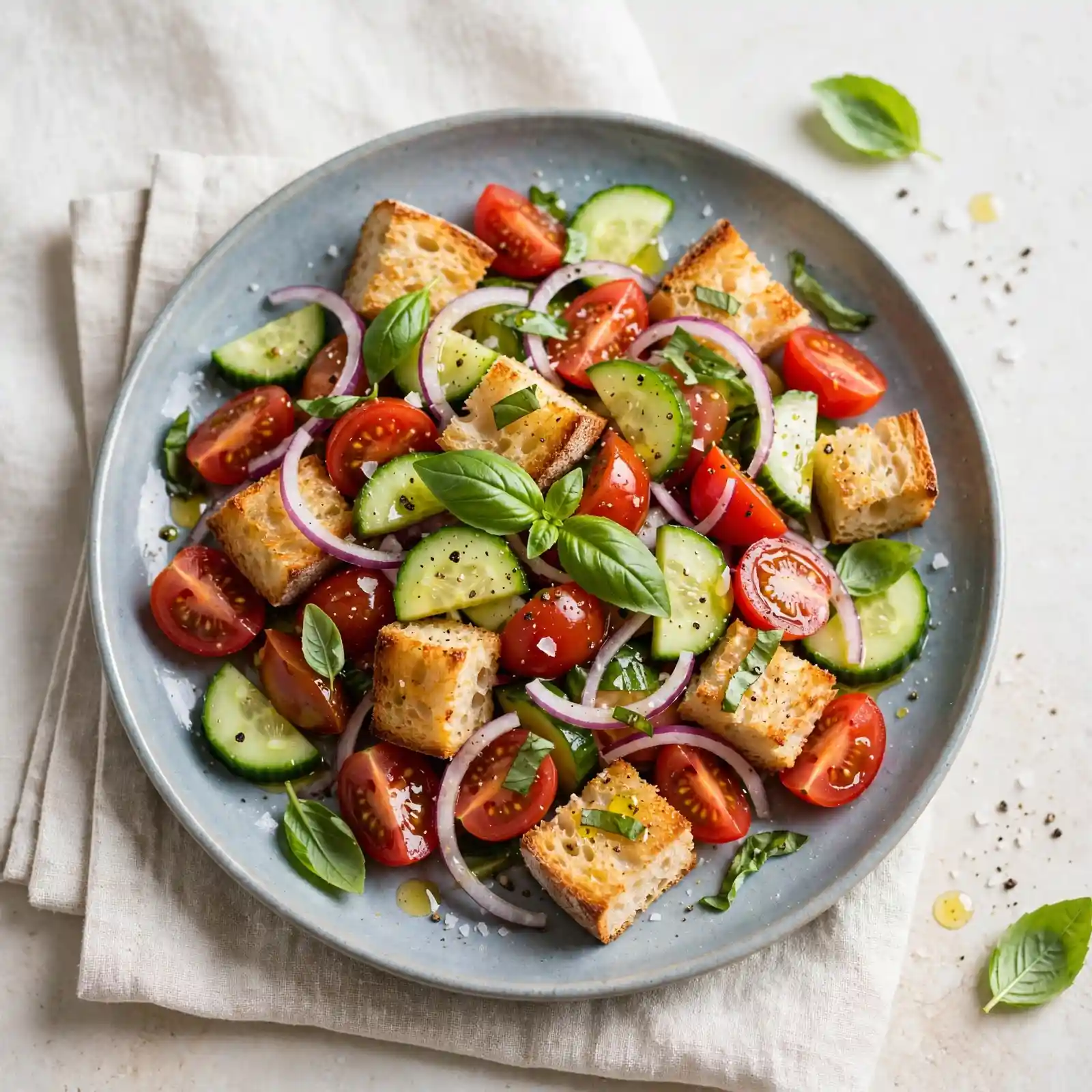 The Juiciest Panzanella Salad You'll Crave All Summer Long 5 Panzanella Salad