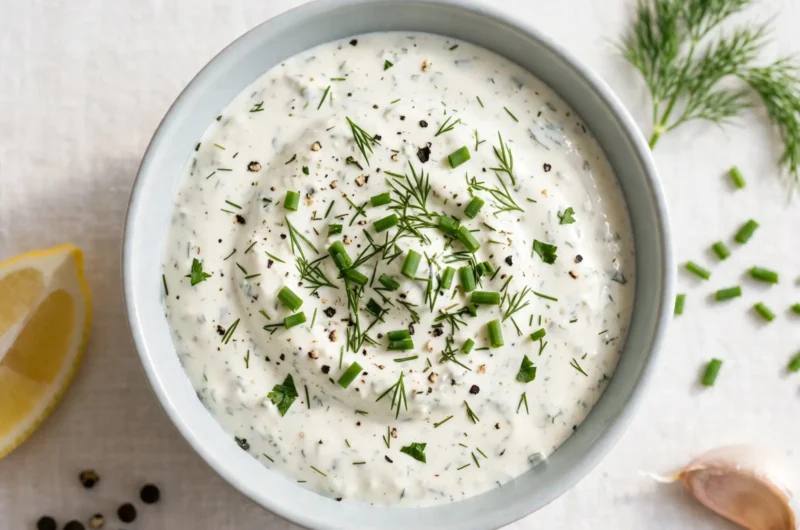 The Creamiest Homemade Ranch Dip Your Guests Will Keep Coming Back For 3 Easy Homemade Ranch Dip