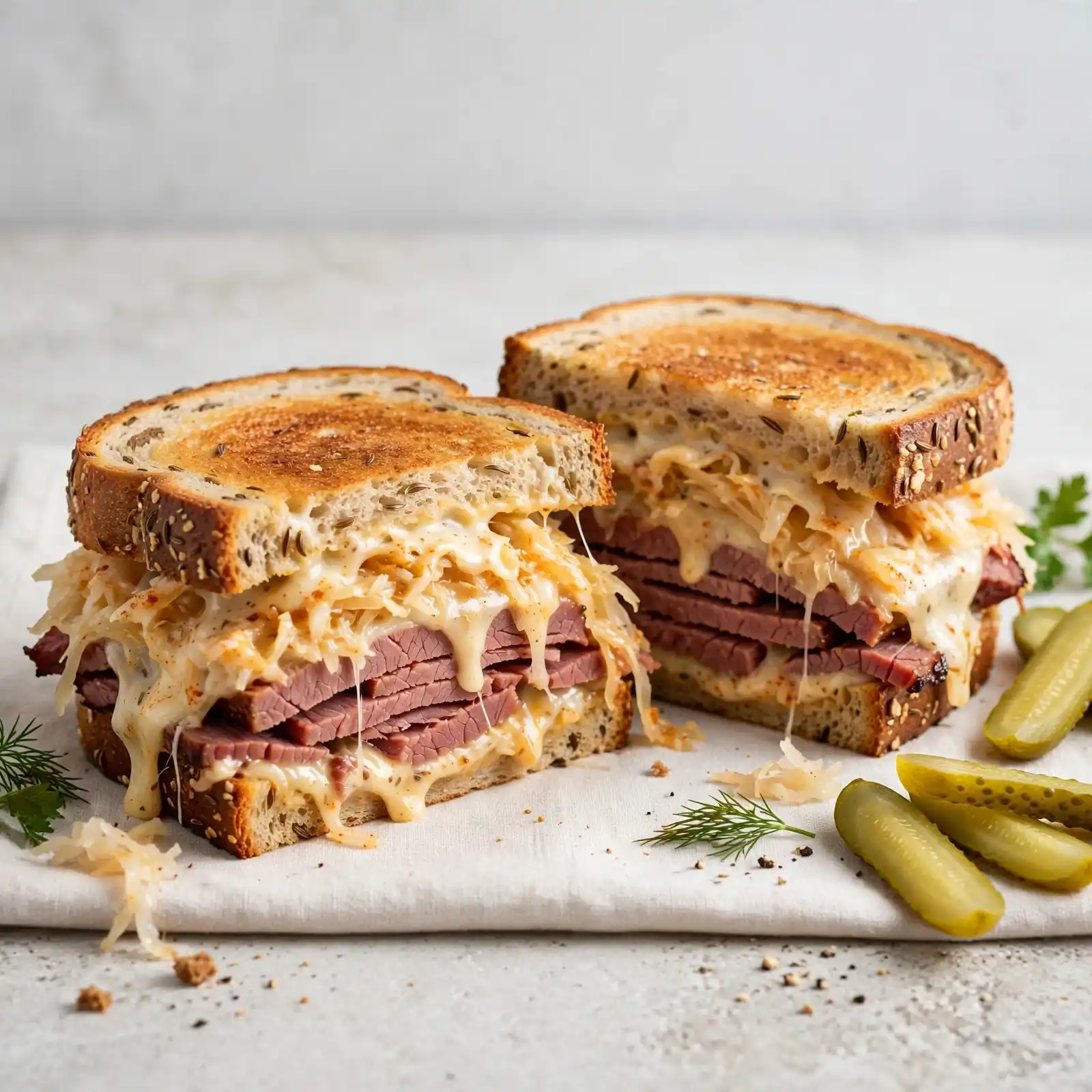 The Crispiest Reuben Sandwich You'll Ever Make at Home 8 Reuben Sandwich