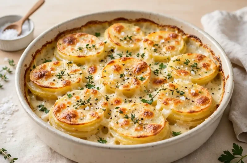 The Creamiest Scalloped Potatoes That Belong on Every Holiday Table 3 Classic Creamy Scalloped Potatoes