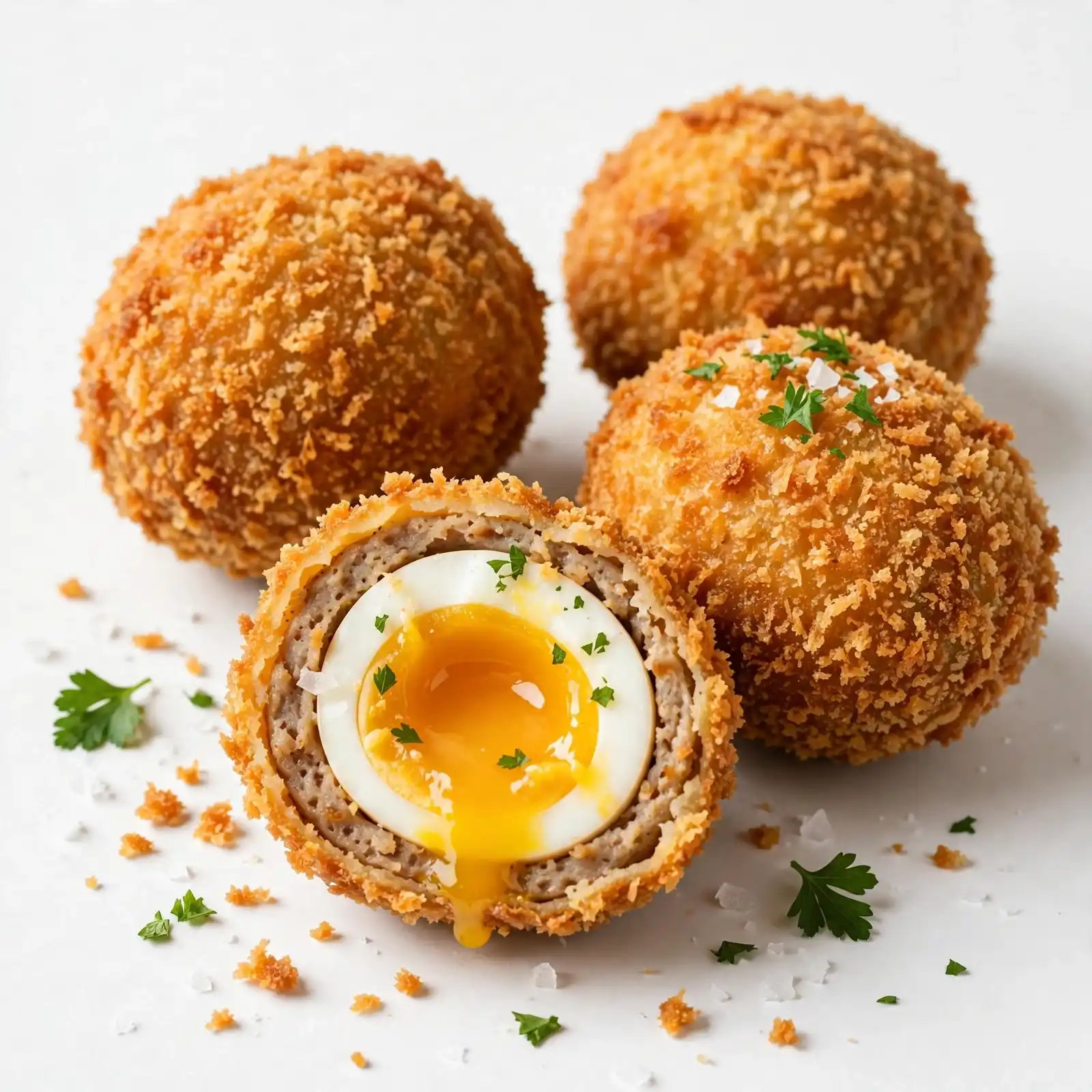 10 Cozy Hard Boiled Egg Recipes That Turn a Fridge Staple Into a Real Meal 10 Scotch Eggs with Crispy Panko Crust