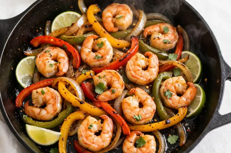 Smoky Shrimp Fajitas