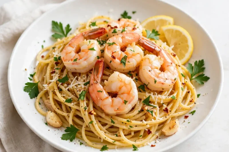 Shrimp Scampi Pasta