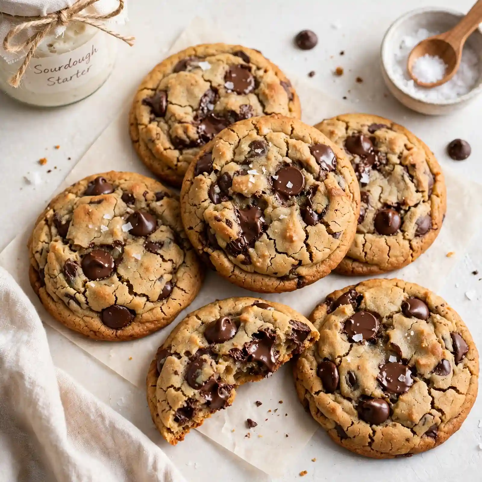 Sourdough Chocolate Chip Cookies