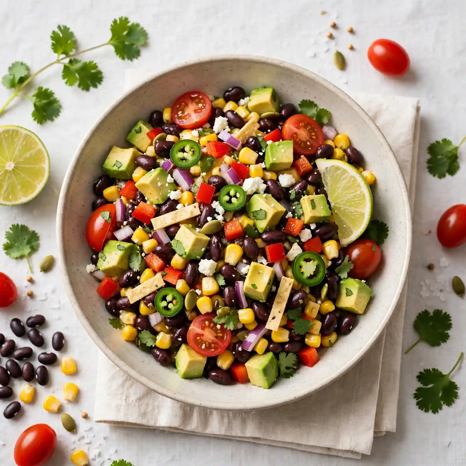 Southwest Black Bean and Corn Salad