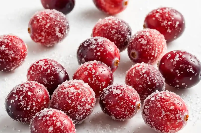 Sparkling Sugared Cranberries
