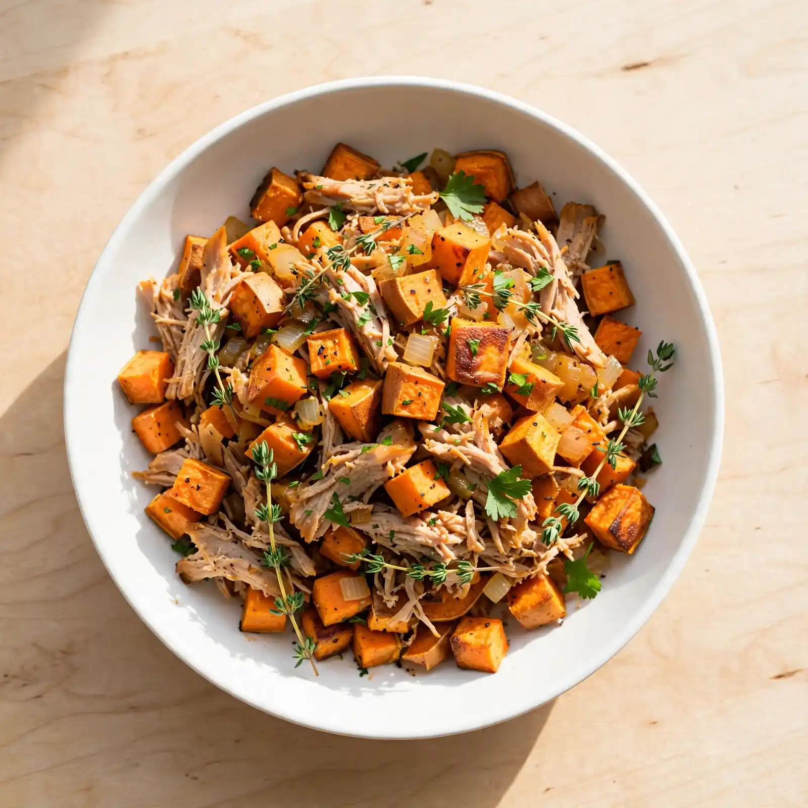 Turkey and Sweet Potato Hash