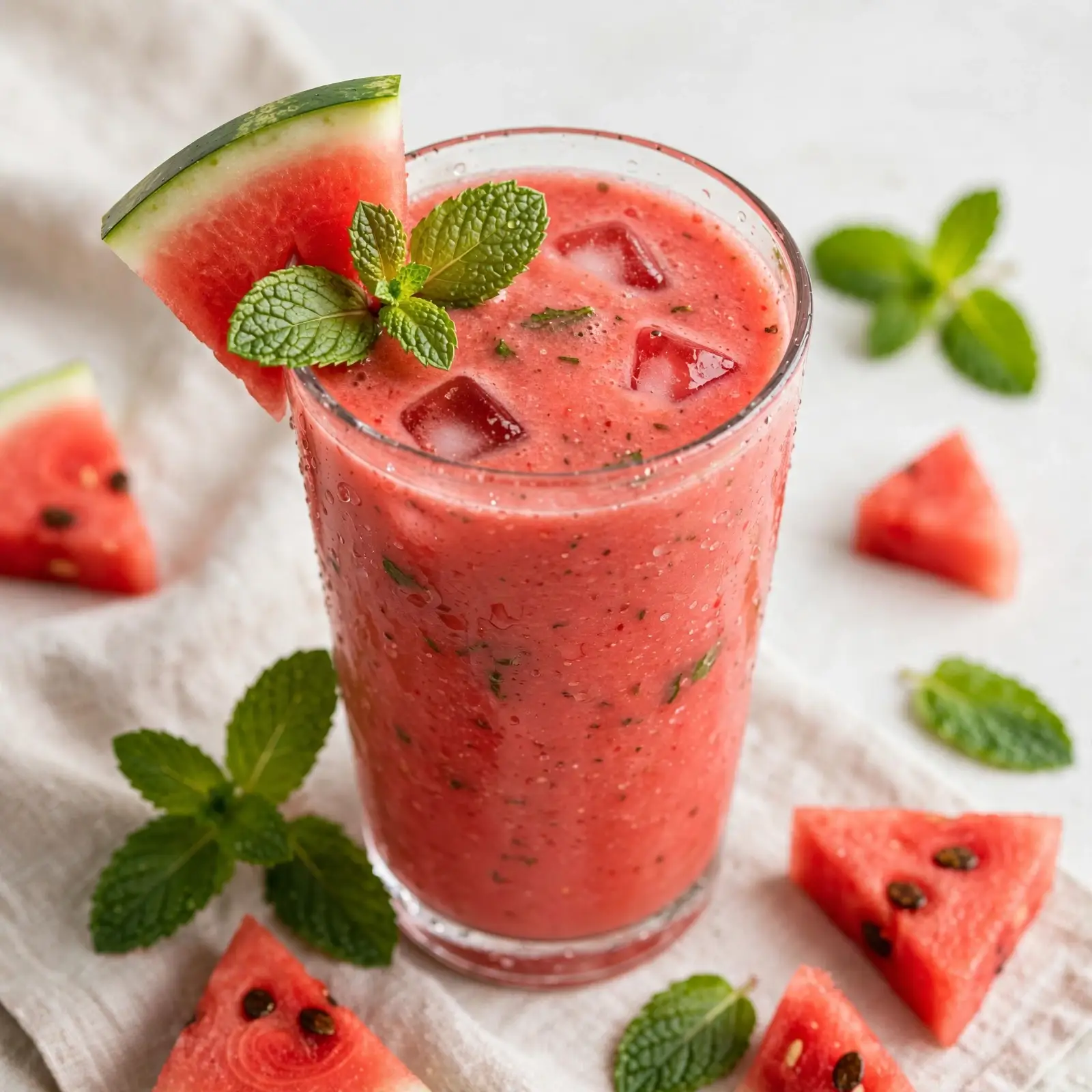 10 Easy Smoothie Recipes That Make You Actually Want to Wake Up in the Morning 9 Watermelon Mint Refresher Smoothie