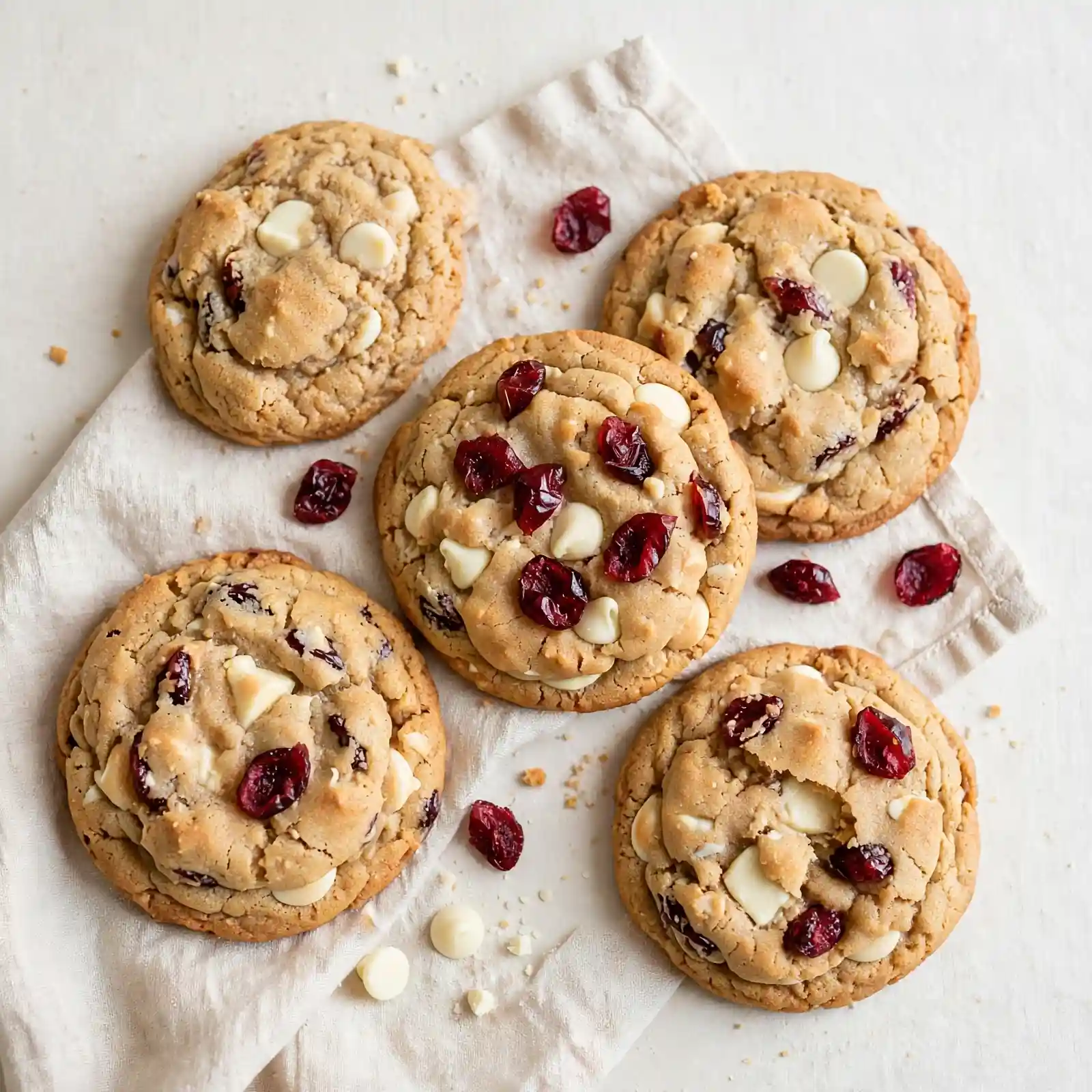 Soft and Chewy White Chocolate Cranberry Cookies That Disappear Every Time 7 White Chocolate Cranberry Cookies