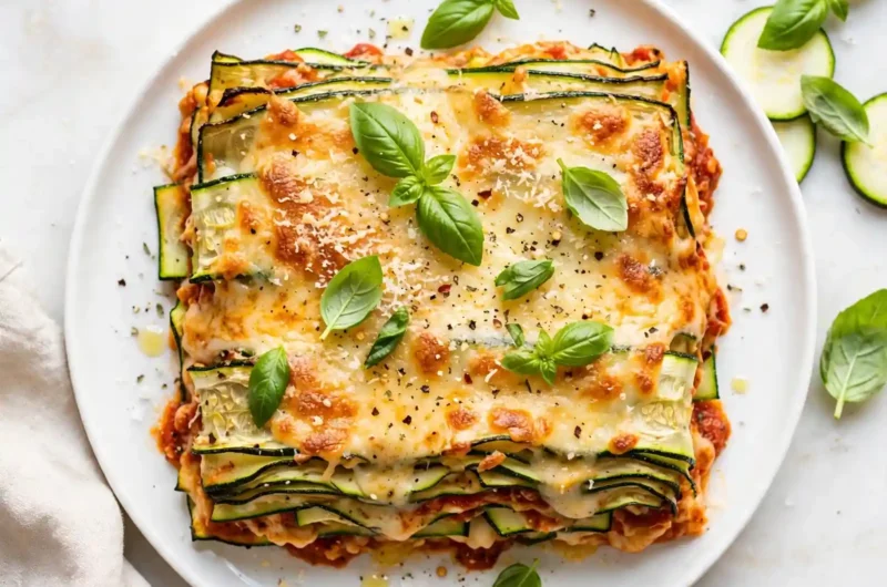 Creamy Zucchini Lasagna