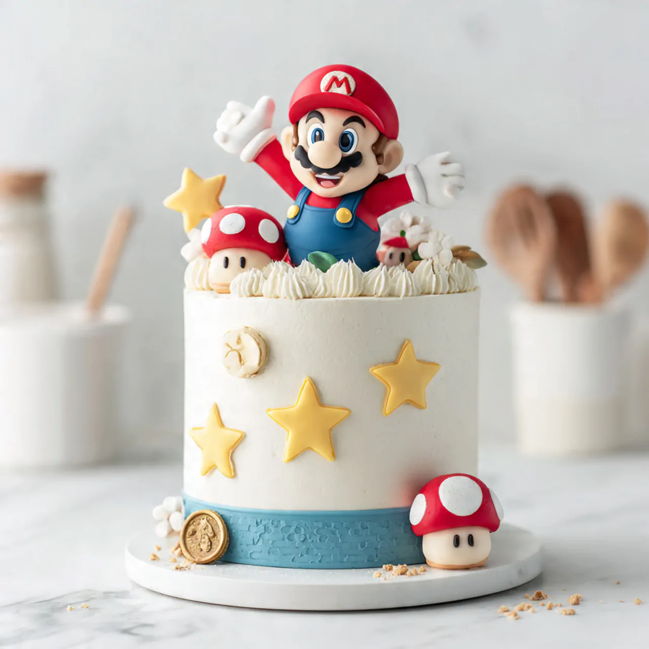 Yummy Platy Vibez 20 Super Mario Cake
